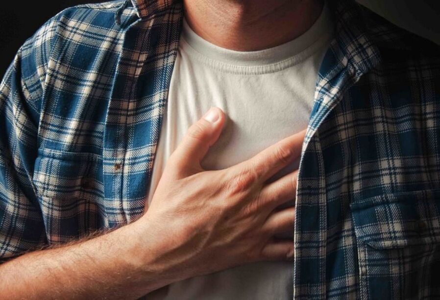 Osteokondroz nedeniyle göğüs ağrısı
